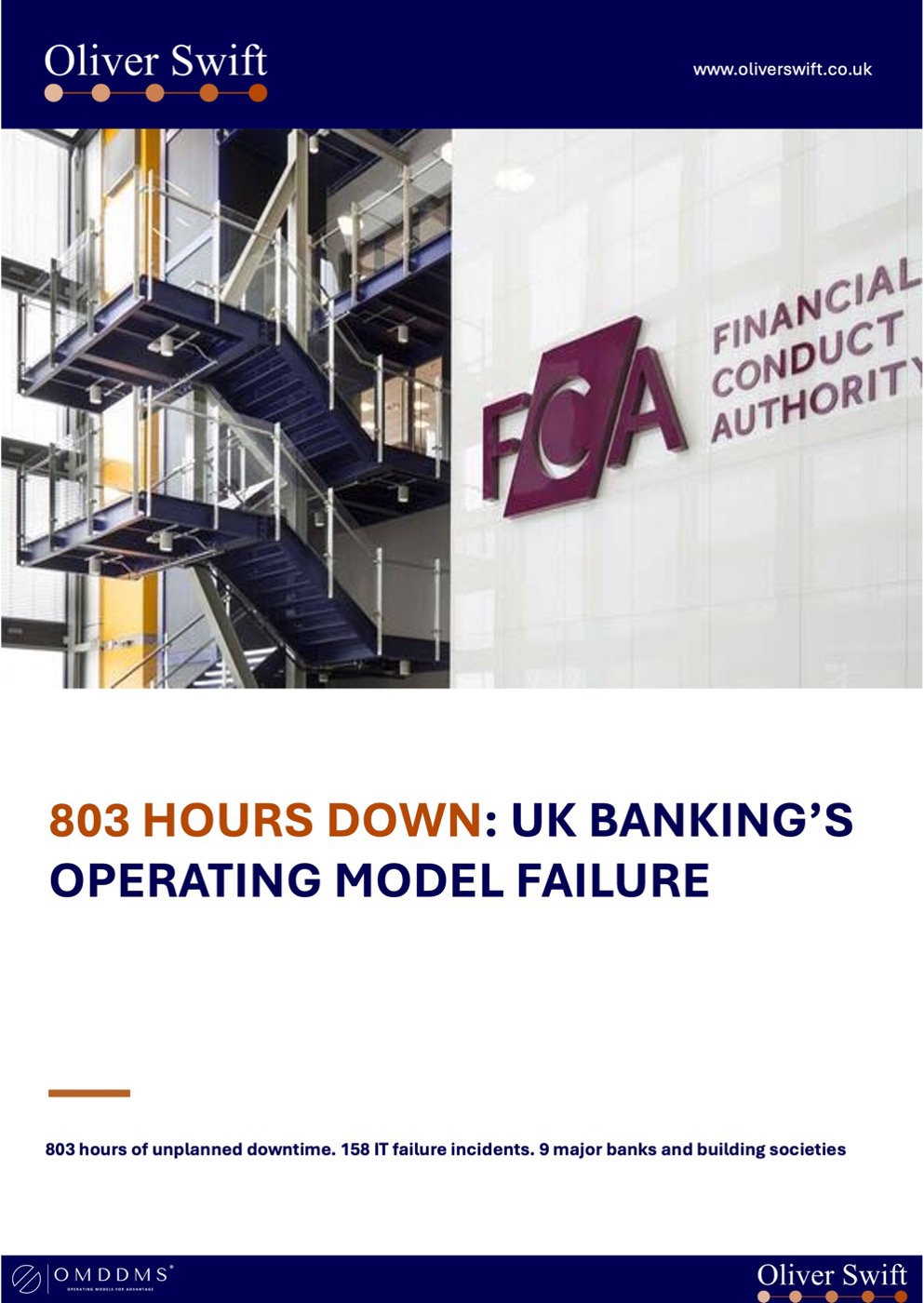 803 Hours Down: Why UK Banking's Resilience Crisis Is an Operating Model Problem